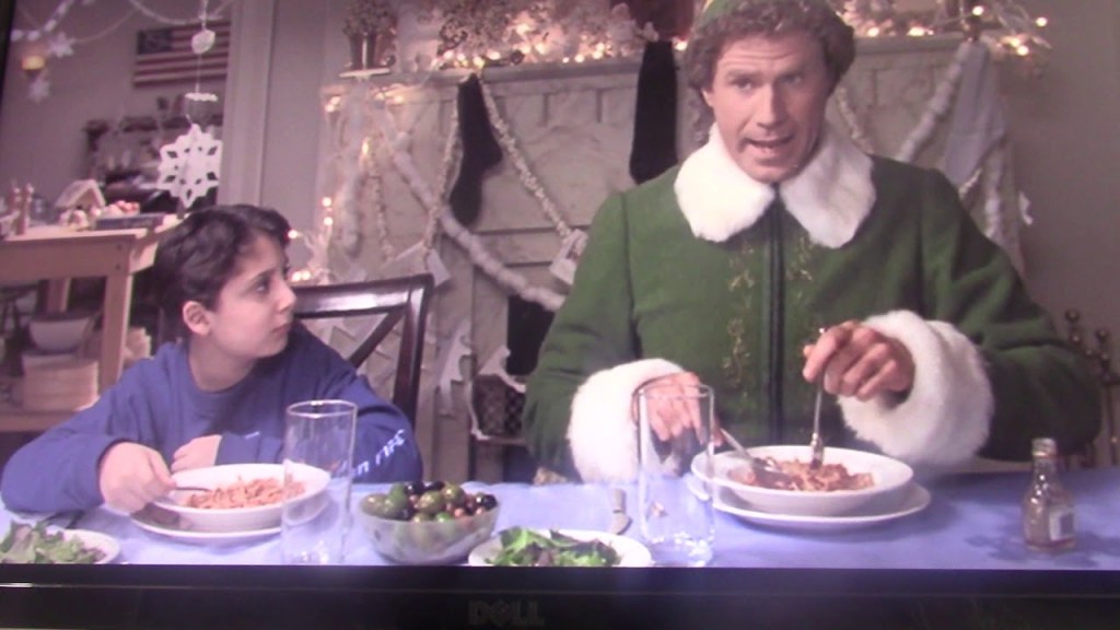 elf food groups scene - Elf - Buddy