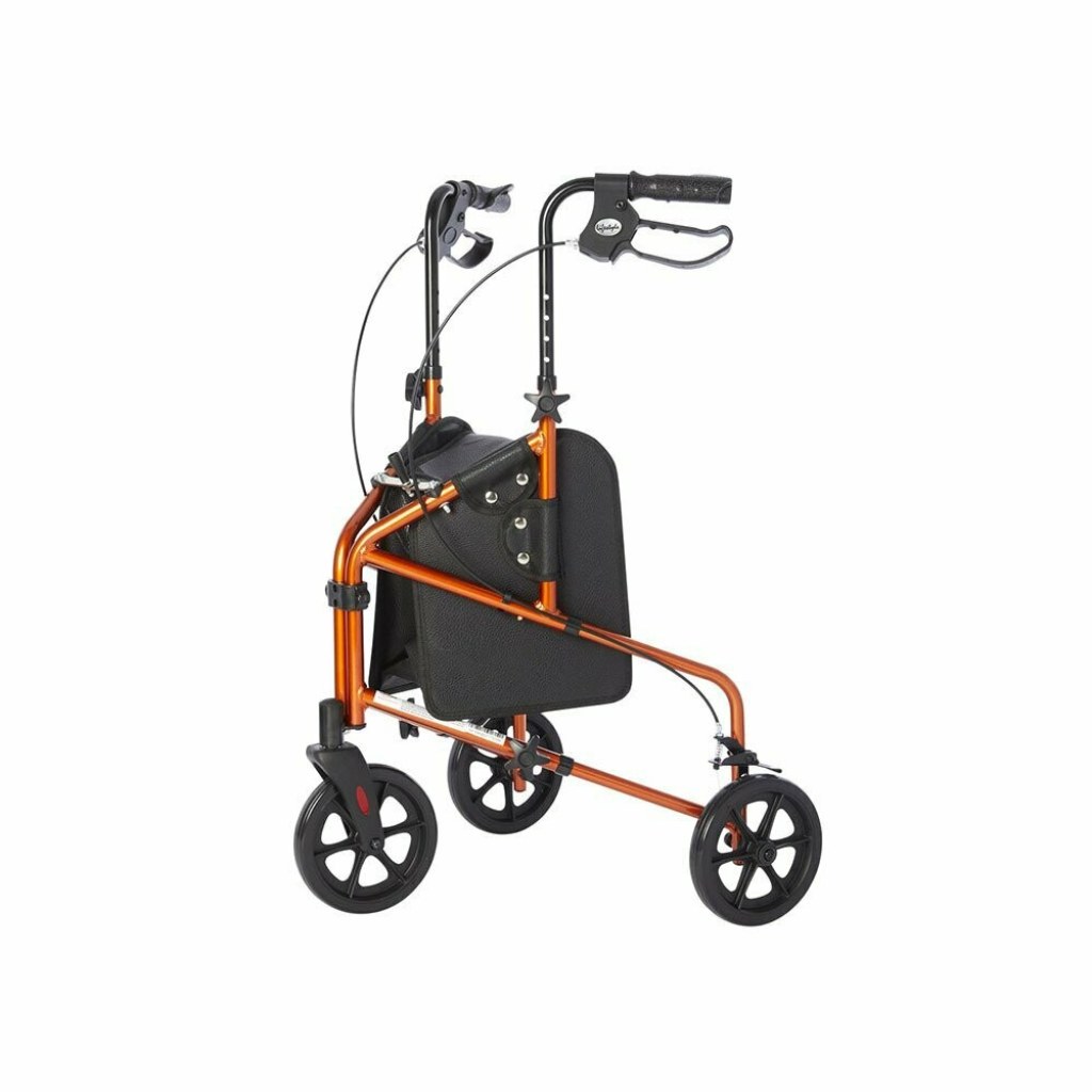 lifestyle 3 wheel walker - LIFESTYLE -WHEEL ALUMINUM WALKER