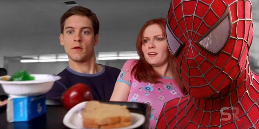 food catching scene spider man - Spider-Man: How Peter Parker