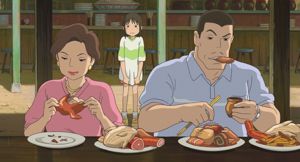 food scene spirited away - Studio Ghibli animator reveals the secret food eaten by Chihiro